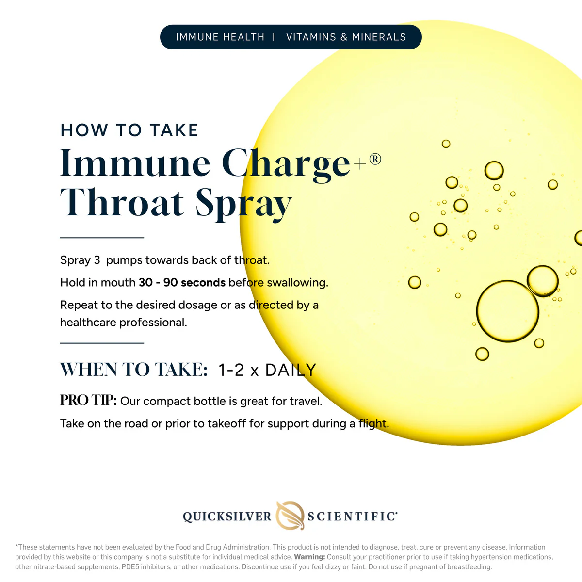 Immune Charge+® Throat Spray Pack of 9 - Image 3